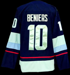 Unisex Ice Hockey Sportswear Polyester Quick Dry Breathable Knit OEM Custom Sublimated Adult Uniform - Product Image 2