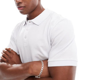 Polo para Hombre de Algodón Premium, Transpirable, Manga Corta, para Golf, Casual, de Negocios, para Verano, Textura Suave - Product Image 3