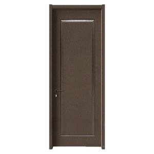 Portes intérieures en MDF massif de style Mid-Century Modern, résistantes à l'eau, à ouverture par poussée et traction, pour les pièces de la maison - Product Image 1