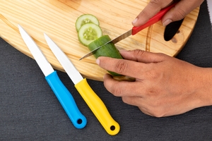Premium stainless steel regular <b>plain</b> knife heavy duty sharp edge cutting <b>tool</b> for kitchen utility and industrial use home usage - Product Image 4