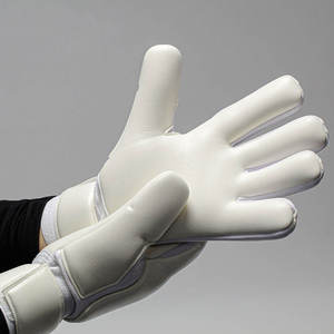 Gants de gardien de but professionnels de haute qualité Direct Factory pour adultes et jeunes, en cuir, super adhérence, ajustables et respirants - Product Image 3