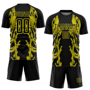 ชุดฟุตบอลผู้ใหญ่แบบกำหนดเอง ป้องกันรังสียูวี ใช้ได้ทุกฤดู สำหรับฝึกซ้อมและแข่งขัน ชุดฟุตบอลพิมพ์ลายดิจิทัลตามสั่ง - Product Image 1