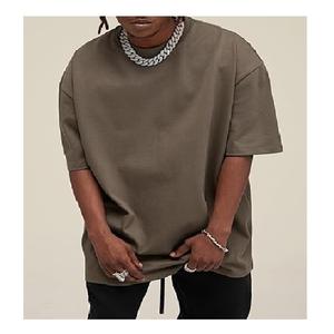 T-shirt homme col rond uni, nouvelle collection, prix de gros, 100% coton, pas cher, décontracté, couleur unie, fabriqué au Bangladesh. - Product Image 4