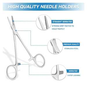 Kit d'entraînement complet à la suture pour étudiants en médecine avec coussin en silicone et instruments chirurgicaux Salaar Industry - Product Image 2