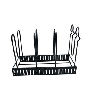 Support de rangement polyvalent pour cuisine, salle de bain, buanderie |   Étagère stable en métal à plusieurs niveaux - Product Image 3