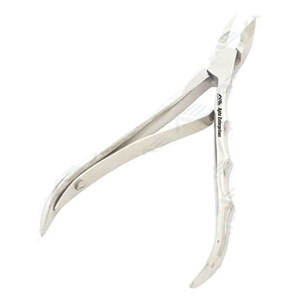 Pince à cuticules en acier inoxydable unilatéral de qualité supérieure avec poignée d'empreintes digitales coupe-ongles de précision de vente chaude - Product Image 1