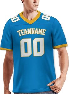 Reasonable rate Mesh American Football Jersey <b>light</b> weight high quality best stuff best design Football Jersey with half sleeves - Product Image 2