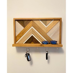 Acacia Wood wooden <b>key</b> holders and wall hooks OEM Custom Wholesale | Aqdus Saleem India - Product Image 1
