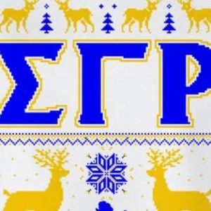 Custom Sigma Gamma Rho Ugly <b>Christmas</b> Sweater Crewneck <b>Sweatshirt</b> <b>Women's</b> Greek Sorority Holiday Pullover Winter Wholesale - Product Image 5
