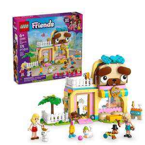 Per LEGO Friends accessori per animali domestici negozio di blocchi di costruzione giocattolo per finta per bambini di 6 anni include figure Minidoll coniglio di cane - Product Image 1