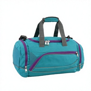 Sac de sport et de voyage en nylon imperméable RAHRAJ ENTERPRISES avec compartiment à chaussures, logo personnalisé, unisexe, capacité 30-40L, sangle réglable - Product Image 1