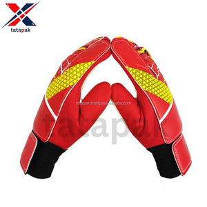 Gants de gardien de but en cuir durable de haute qualité pour les entraînements en plein air et les allumettes Fourniture OEM respirante et absorbant les chocs - Product Image 3