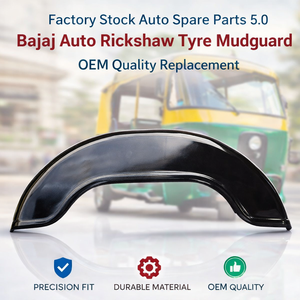 Pièces détachées automobiles en stock usine : Garde-boue de pneu pour Bajaj Auto Rickshaw 5.0, qualité OEM, pièce de rechange - Product Image 3