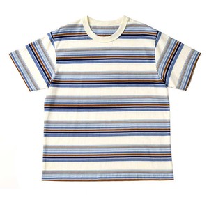 Camiseta a Rayas de Algodón Grueso Personalizada para Hombre, Camiseta a Rayas de Color Contrastante, Ropa Urbana de Talla Grande - Product Image 1
