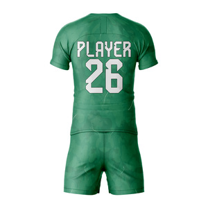 Ensemble Maillot et Short de Football Sublimé Personnalisé pour Club – Tenue de Sport Respirante OEM ODM - Product Image 6