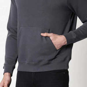 Sweat-shirts à capuche personnalisés en coton 100% pour hommes et femmes, de haute qualité, épais, décontractés - Product Image 4