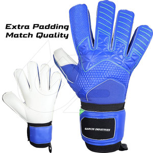 Nouvel Arrivage Meilleures Ventes Gants de Gardien de But en Cuir avec Sangle de Poignet Réglable, Antidérapants, Imperméables et à Haute Protection - Product Image 2