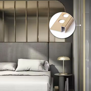 Logo personnalisé durable en acier inoxydable et en métal profil de coin de bord de piscine garniture de <span class=keywords><strong>carrelage</strong></span> pliable pour application en cuisine - Product Image 5