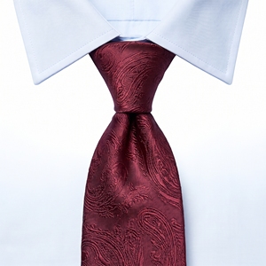 Blue Jacquard Polyester Necktie Woven <b>Tie</b> Patterned Formal <b>Clip</b> <b>On</b> Neckwear for Wedding School Office - Product Image 6