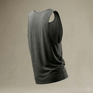 Camiseta sin mangas de alta calidad para hombre, con aberturas en los brazos, personalizable con logo, estilo urbano, tipo muscle tee, OEM, 100% algodón, ecológica, de secado rápido. - Product Image 6