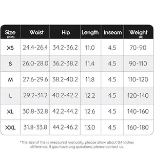 Ropa de Verano para Mujer, Shorts Personalizados con Logotipo, Shorts de Cintura Baja, Pantalones Cortos Deportivos de Spandex con Efecto Levanta Glúteos para Mujer - Product Image 6