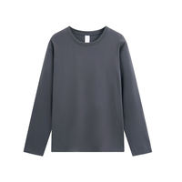 Tops Streetwear Oversize à Manches Longues pour Femmes, Impression Personnalisée, Été, 100% Coton, Prêts à Expédier, Prix d'Usine pour Acheteurs Américains