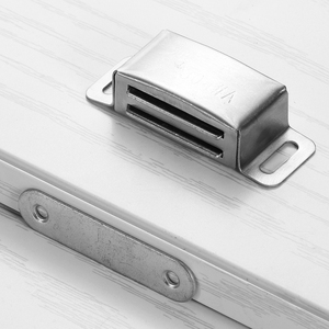 Strong Stainless Steel Magnetic <b>Door</b> Catch Wardrobe and Cabinet <b>Door</b> <b>Bead</b> Latch Magnetic <b>Door</b> Closers & Catches - Product Image 3