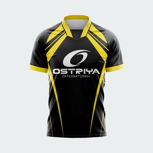 Camiseta de Fútbol Ligera y Moderna Personalizada para Adultos, Color Sólido, Impresión de Nombre, 100% Poliéster, Secado Rápido, Transpirable - Product Image 5