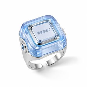 Fidget Rings with Clickable Mechanical Keyboard Keycap, Statement Ring Toy for <b>Computer</b> Geek Funny Gifts - Product Image 2