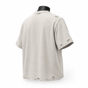 Camiseta Gráfica Extra Grande Personalizada para Hombre, Estilo Vintage, Algodón Lavado, Streetwear, Estampada, Informal, Verano, Unisex - Product Image 5