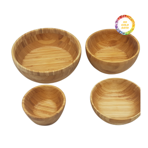 Bol roulé en bambou au design unique pour une utilisation sur table, récipient décoratif de couleur naturelle - Product Image 4