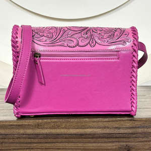 Conjunto de Bolso de Mano y Cartera de Cuero Vacuno Hecho a Mano por Diseñadores, Conjunto de Dos Piezas Elegante para Mujer - Product Image 6