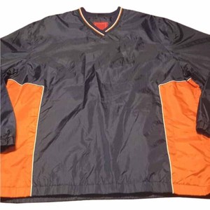 Veste universitaire Cleveland Indians pour homme, bleue, avec logo brodé, veste décontractée à enfiler - Product Image 4