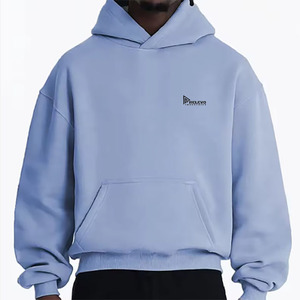 Vente en gros de sweats à capuche pour hommes, 600 GSM, poids lourd |   100% coton, coupe classique, tissu polaire à motifs personnalisés fabriqué au Pakistan - Product Image 3