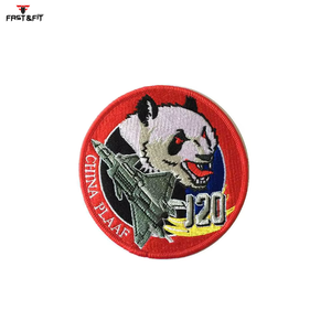 Patchs brodés 3D en PU très tendance pour chapeaux et vêtements, avec bordure thermocollante, couleurs personnalisées, toutes tailles et motifs - Product Image 3