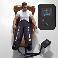 Masseur pour les pieds et les jambes, rechargeable par USB, batterie au lithium, contrôle du temps, botte de compression AS ALL STAR CE
