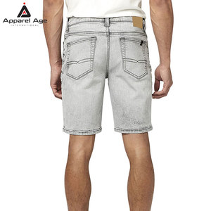 Shorts en jean pour hommes de qualité supérieure, déchirés et usés, à prix de gros, avec poches latérales. - Product Image 2