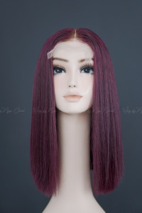 Precio al por mayor de hueso sedoso recto vietnamita Remy extensión del pelo Super doble dibujado peluca Frontal completa - Product Image 3