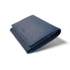 แนะนำเป็นอย่างยิ่ง! กระเป๋าสตางค์หนัง Saffiano คุณภาพสูงจาก Castello รุ่นบางเฉียบ สีกรมท่า เขียว เทา ดำ ทำด้วยมือ - Product Image 2