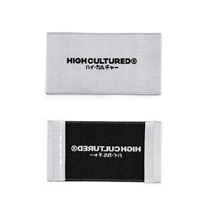 Étiquettes tissées personnalisées en damassé avec bord découpé au laser, lavables, toucher premium pour marque avec détails fins - Product Image 1