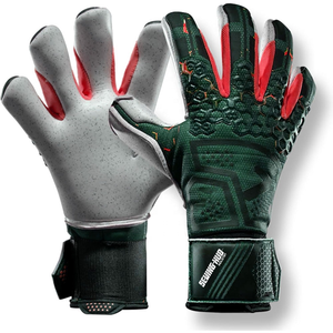 Gants de gardien de but de football pour jeunes pas chers, gants de gardien de but en latex épais avec protection des doigts en vente - Product Image 1