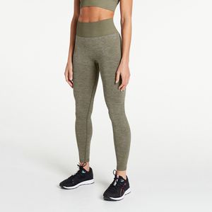 Leggings de Yoga de Cintura Alta sin Costuras, Pantalones Largos Acanalados para Mujer, Spandex y Nailon con Elasticidad en Cuatro Direcciones - Product Image 6