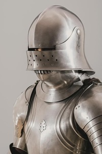 Disfraz de Caballero de Acero para Hombre, Armadura Medieval para Cosplay, Traje de Guerrero Gótico, Atuendo de Batalla |   El Mejor Regalo ANAS AHMAD - Product Image 3