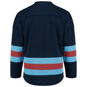 เสื้อฮอกกี้น้ำแข็งแบบกำหนดเองสำหรับผู้ชาย ชุดทีมกีฬา เสื้อฮอกกี้น้ำแข็งผู้ชาย ระบายอากาศได้ดี ชุดทีมกีฬา - Product Image 4