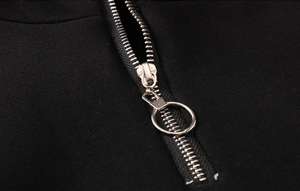 Sweat-shirts à capuche zippés pour hommes, décontractés, vierges, de haute qualité, avec impression par décoloration, style ample et tendance, vente en gros - Product Image 6