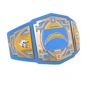 Ceinture de champion des Chargers de Los Angeles, design personnalisé bleu et or avec foudre et logo AFC - Product Image 6