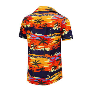 เสื้อฮาวายผู้ชาย ระบายอากาศได้ดี ปรับแต่งได้ตามต้องการ แฟชั่นใหม่ ขายดี คุณภาพพรีเมียม ราคาไม่แพง - Product Image 2