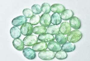Venta al por Mayor de Gemas de Jade Verde Claro Natural 5A de Alta Calidad, Cabujón de 4x6mm/5x8mm, AAMNA GEMS, Certificación de Terceros, Super Oferta - Product Image 3