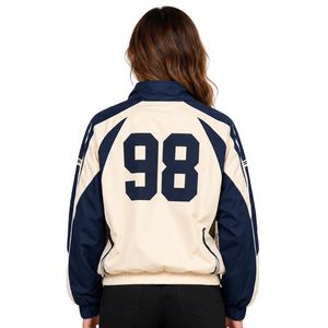 Chaqueta de satén de invierno a bajo precio, duradera, de poliéster, con cremallera, estilo béisbol, para la calle. - Product Image 2