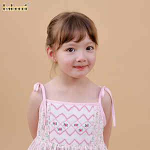 Robe de jardin pastel pour enfants DR4524 ODM - 100% coton écologique - Product Image 3